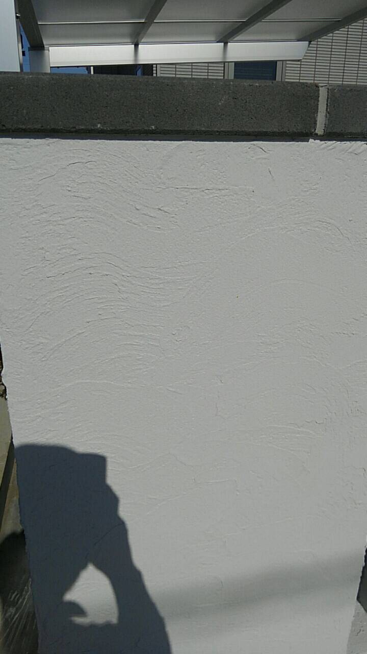 Kb邸 門塀のジョリパット塗り ローコストで大満足の仕上がり 群馬県でエクステリア 外構ならガーデンデザインaoki